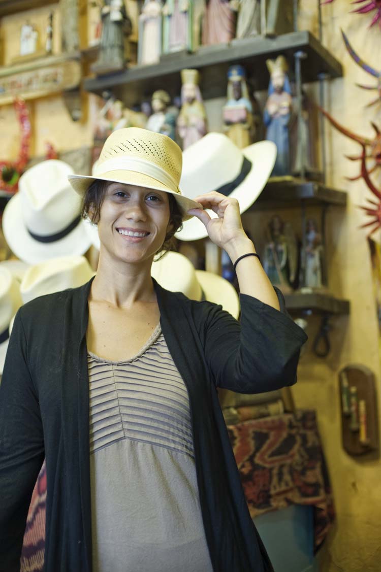 Shopping for Panama hats in Puerto Rico